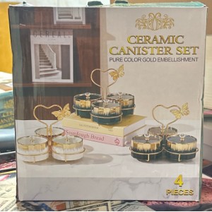 3TALIK MENAJNITSA CERAMIC CANISTER SET